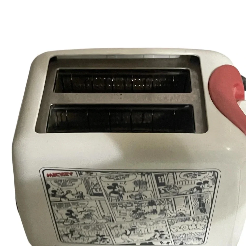 VillaWare V55203 Mickey's Funnies Toaster, Red/White Disney